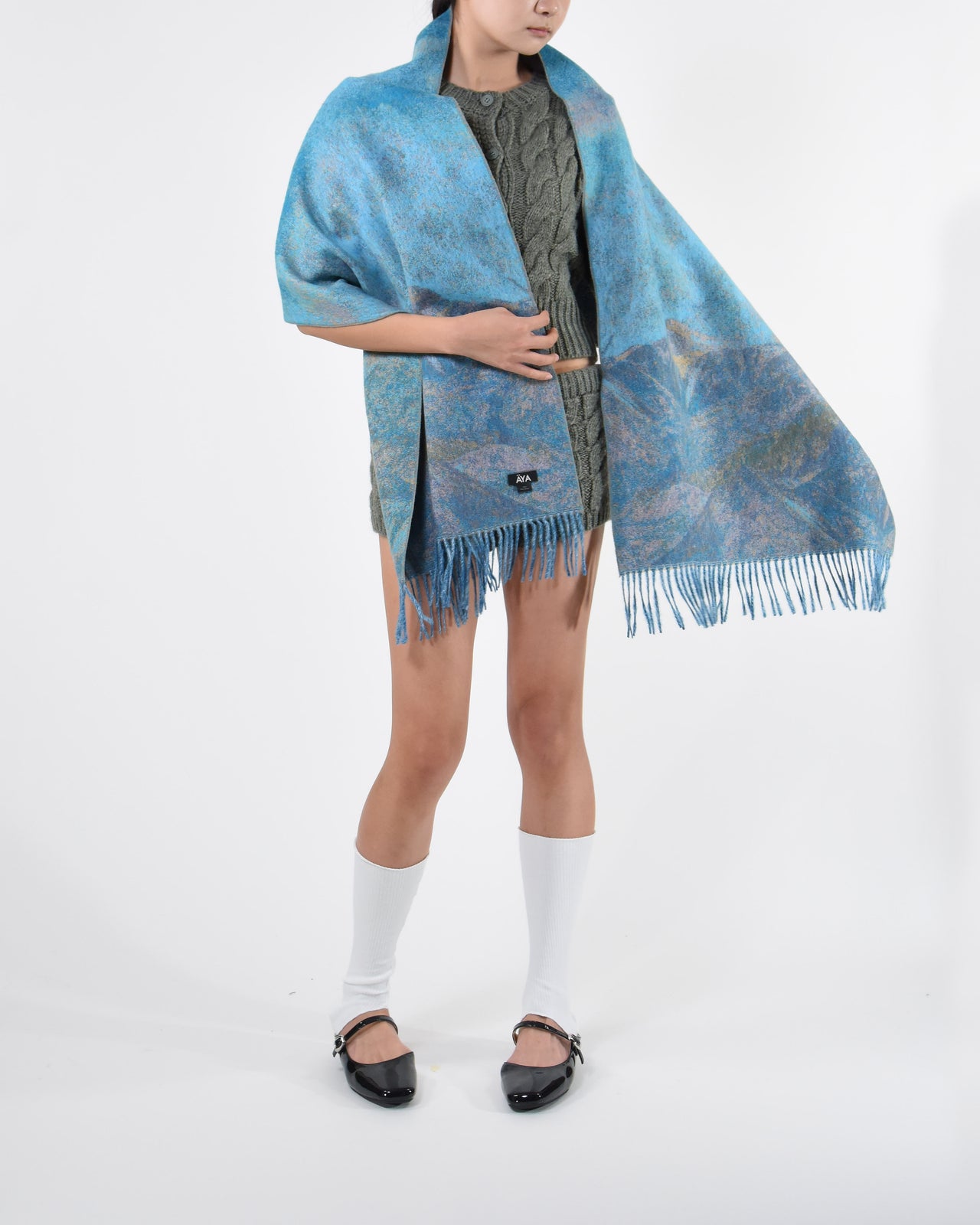 Los Andes Baby Alpaca Scarf Shawl