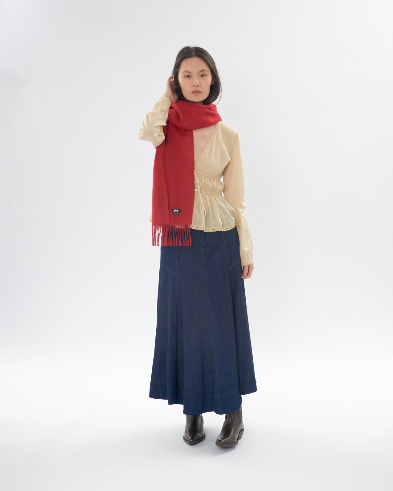 Celebración Suri Baby Alpaca Scarf