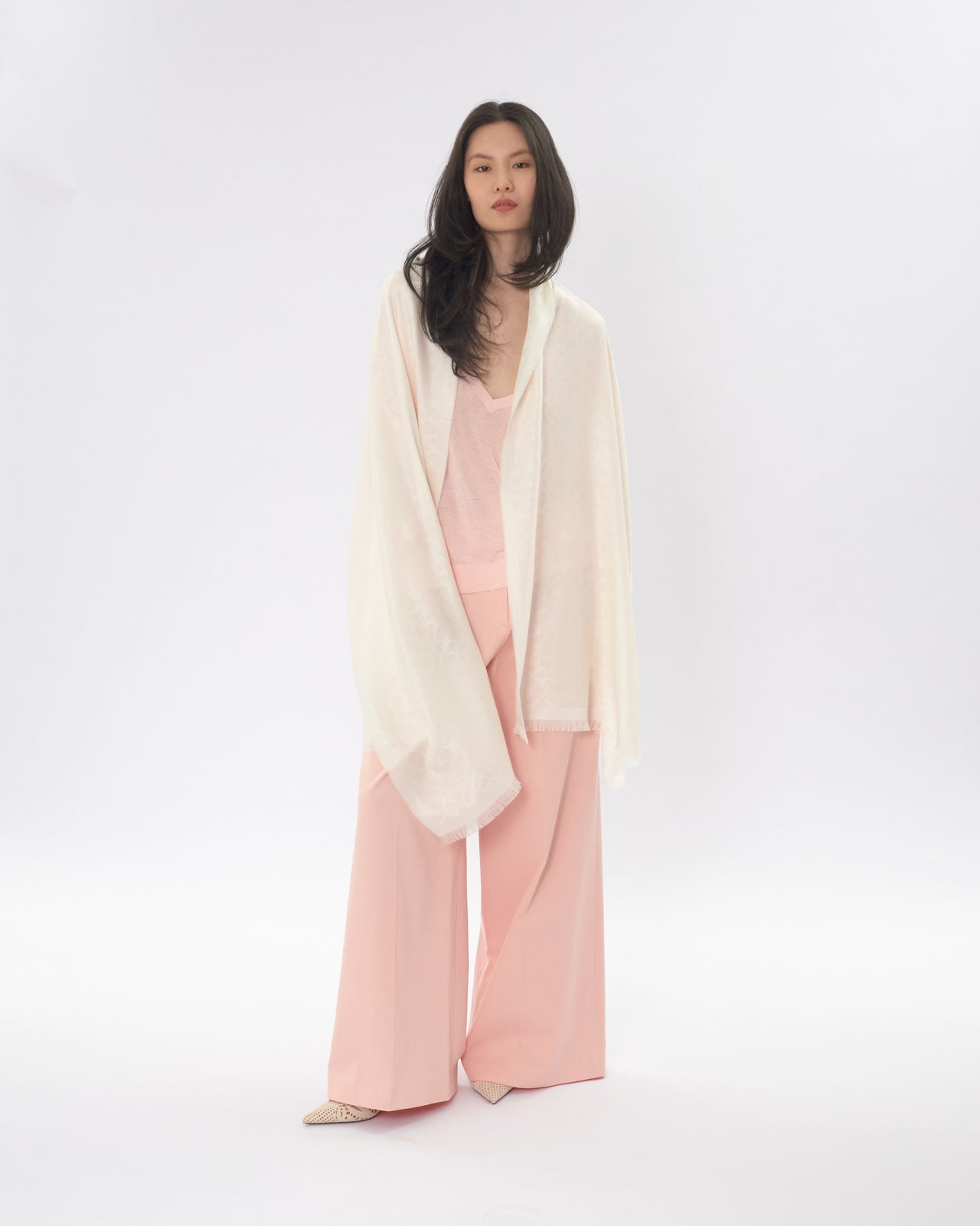 Lipi Killa Baby Alpaca and Silk Shawl