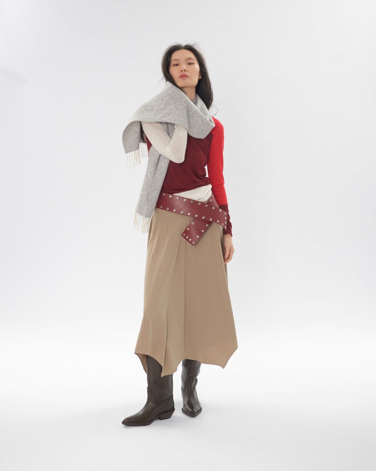 Paisley Royal Alpaca Scarf