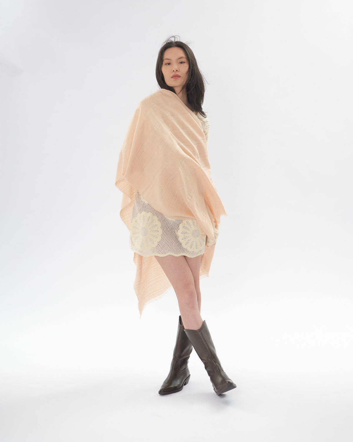 Allpa Ch'ulla Royal Alpaca and Silk Shawl