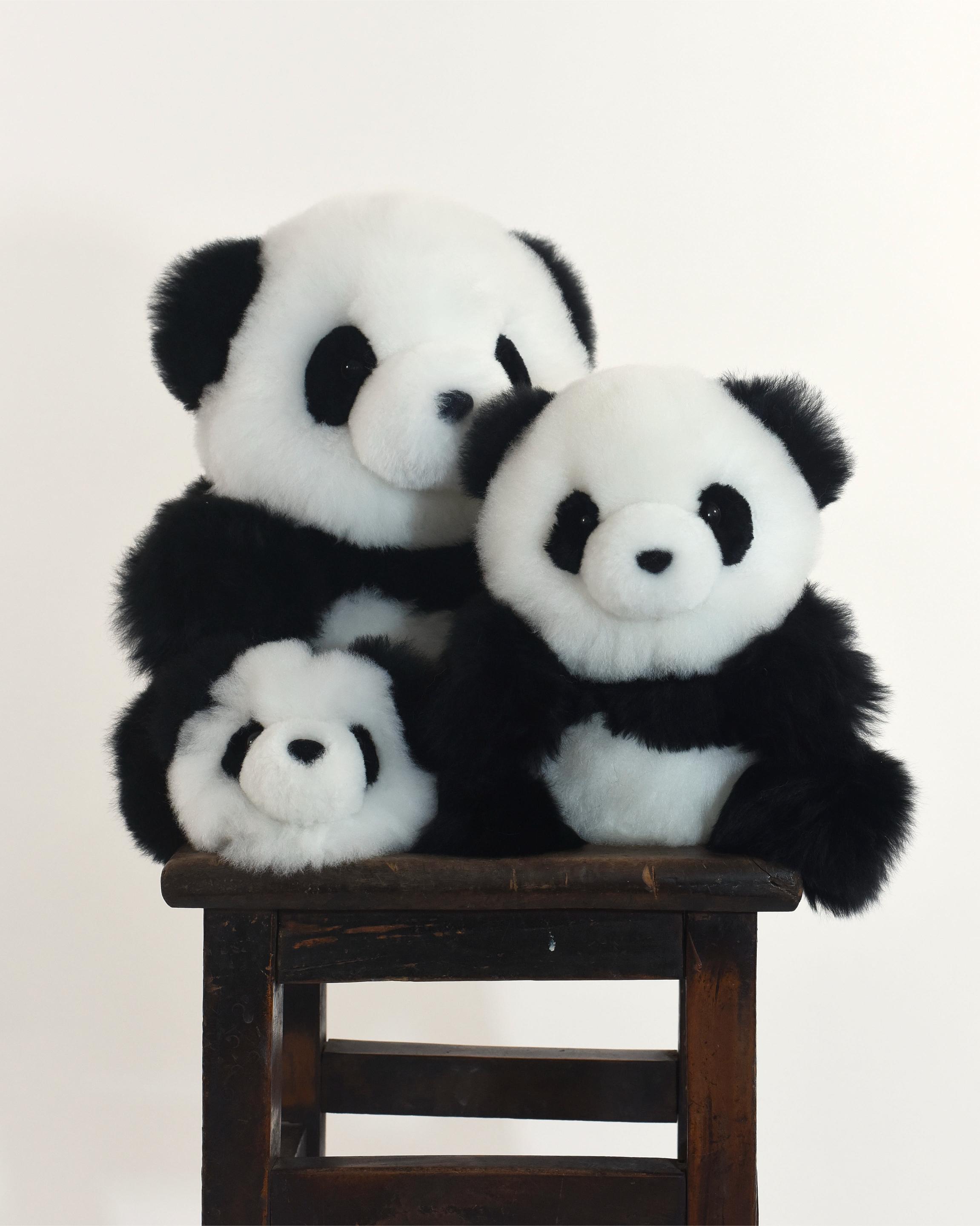 The Panda Baby Alpaca Keychain